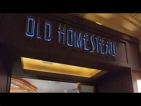 old homestead at borgata|Old Homestead Steak House .
